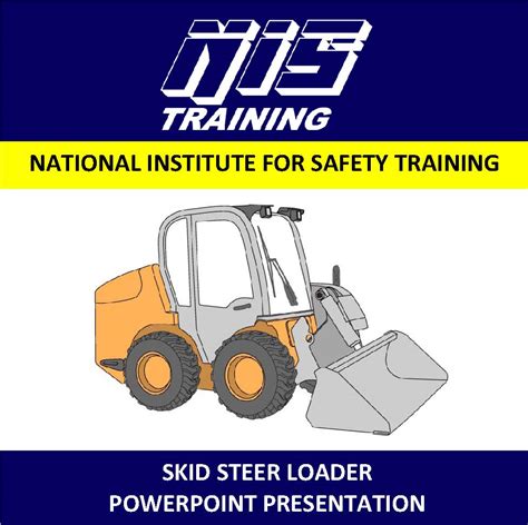 skid steer safety powerpoint construction|skid steer training program.